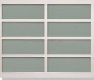 Contemporary Aluminum garage door