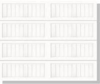 Sonoma Ranch Panel garage door